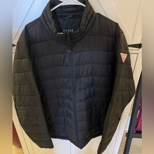 GUESS Puffer Jacket – Black – Size XXL